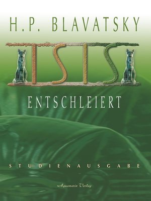 cover image of Isis entschleiert